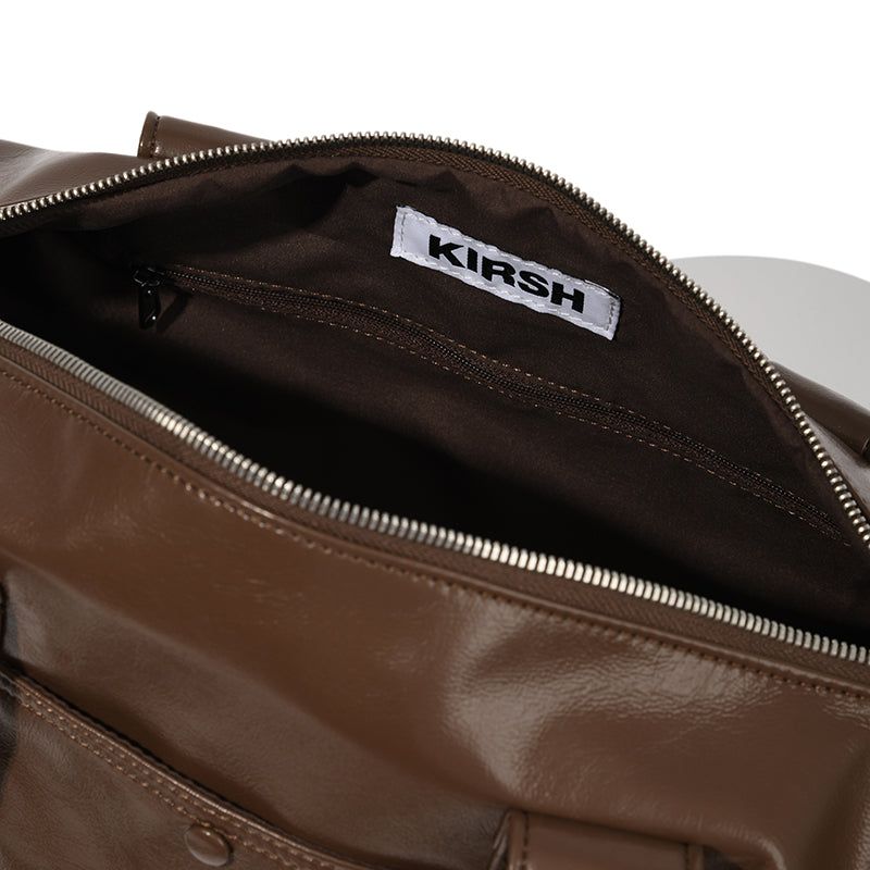 VINTAGE DUFFLE BAG [BROWN]
