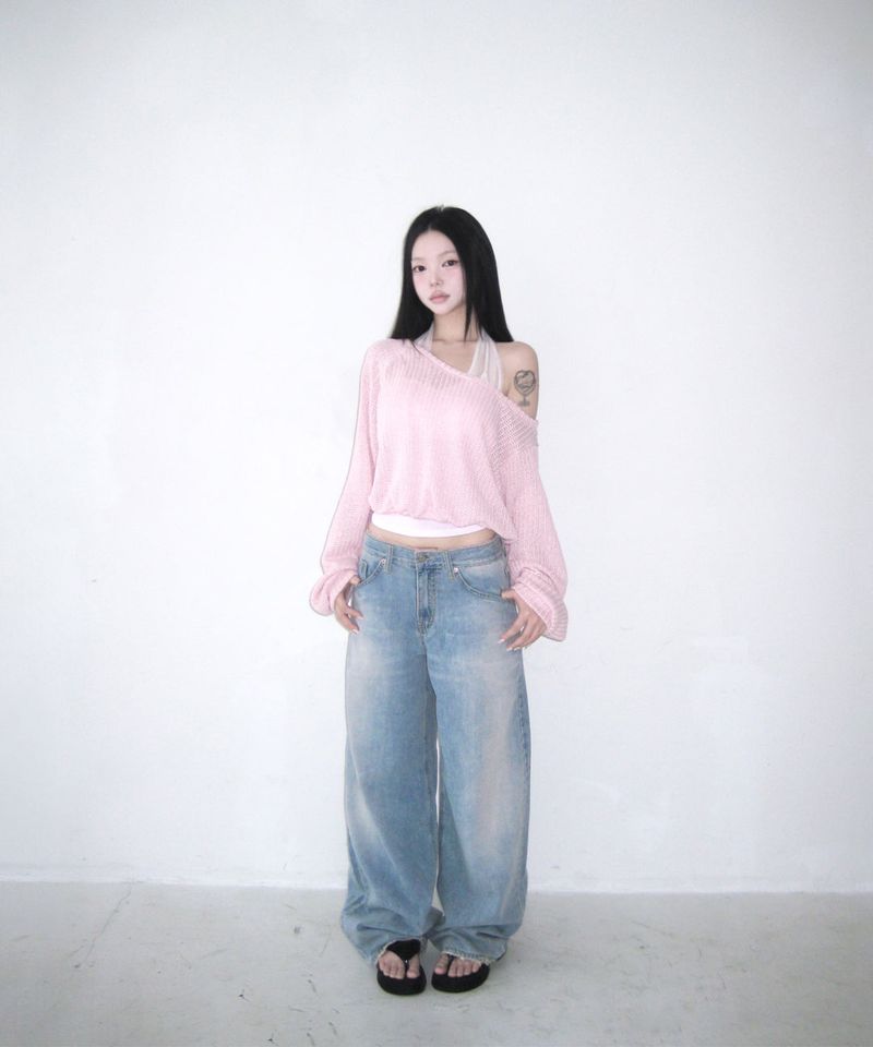 amelie unbal knit (3colors)