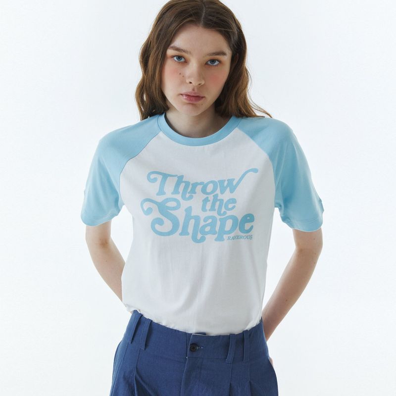 RVS Raglan T-Shirt Sky Blue