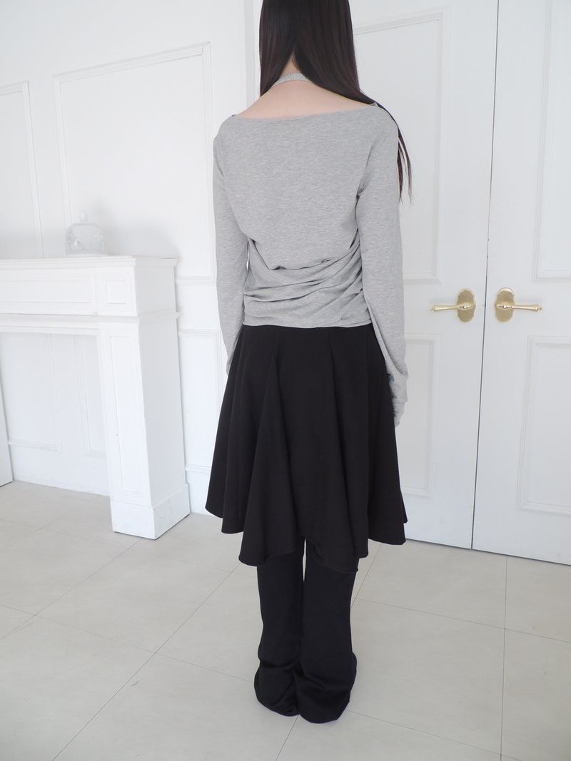 long boots-cut pants