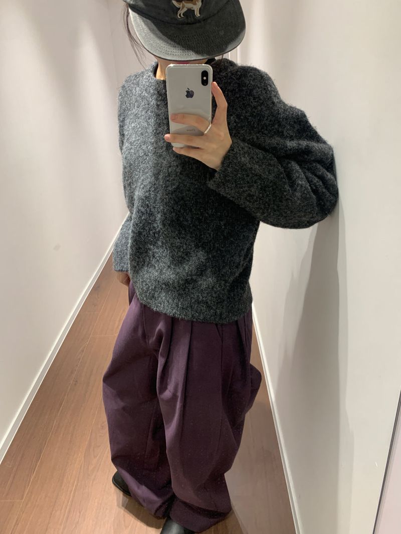 Lo-fi two-tuck slacks (3color)
