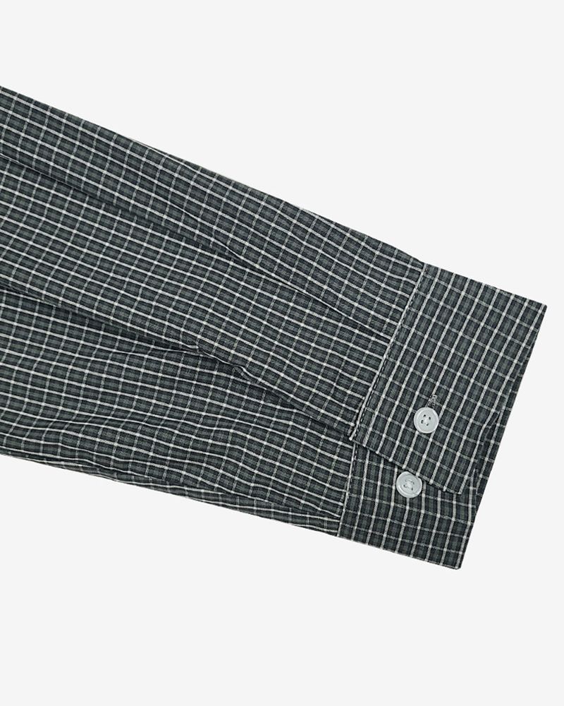 Better Mini-Check Cotton Shirt