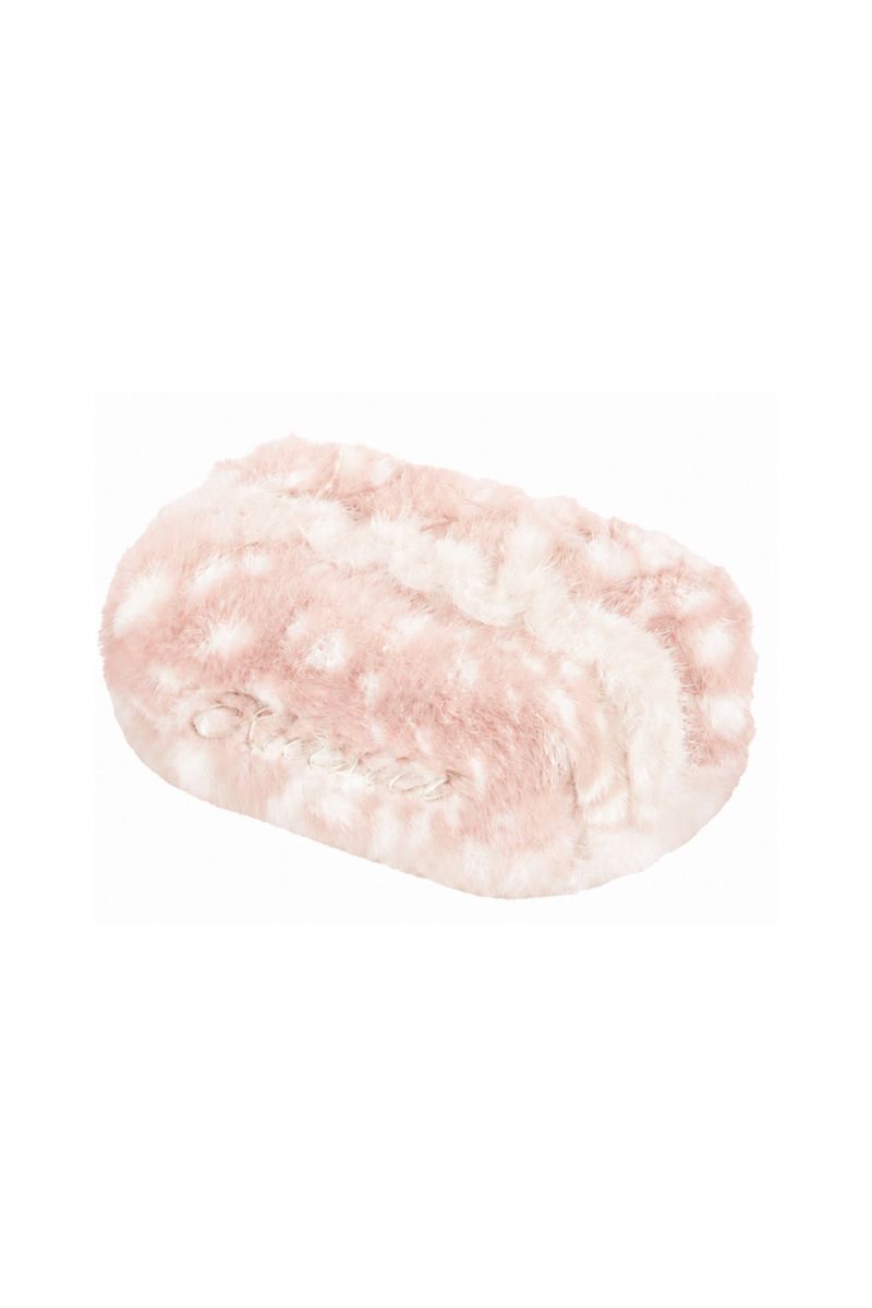 Bambi fur pouch, Baby Pink