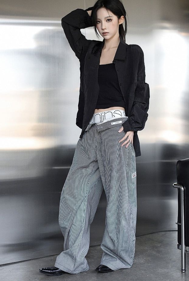 Stripe Forming Pants