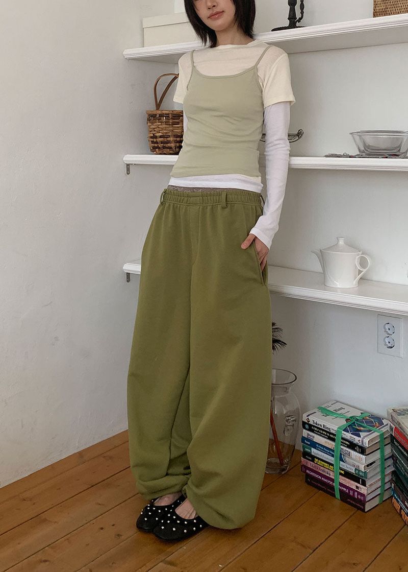 (UNISEX) BELTED SWEAT PANTS (3color)