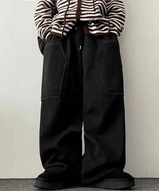 Letti Napping Stitch Carpenter Wide Pants