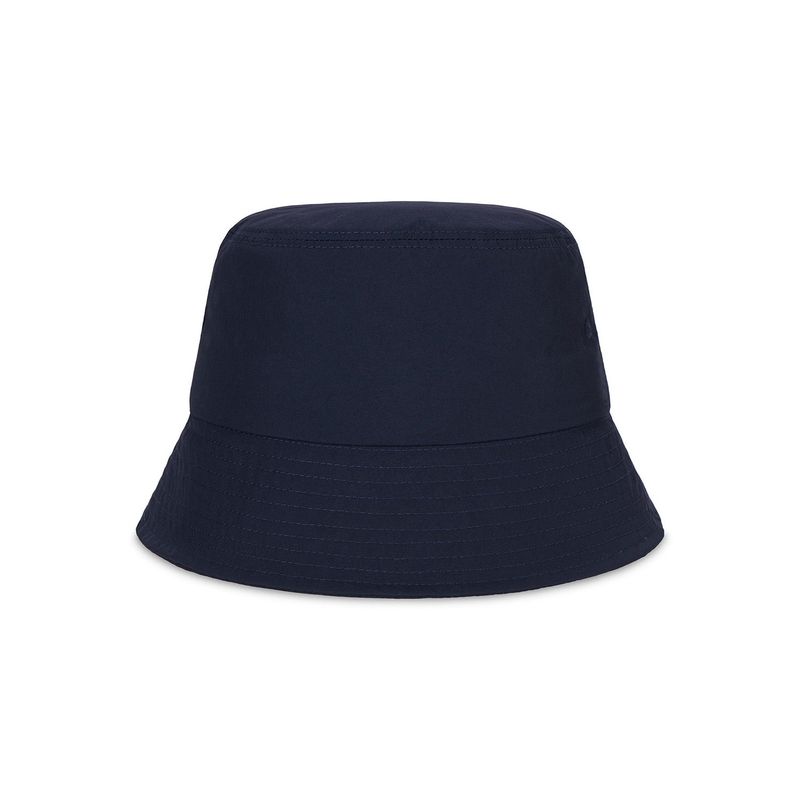 VA Curved Logo Nylon Bucket Hat / Navy