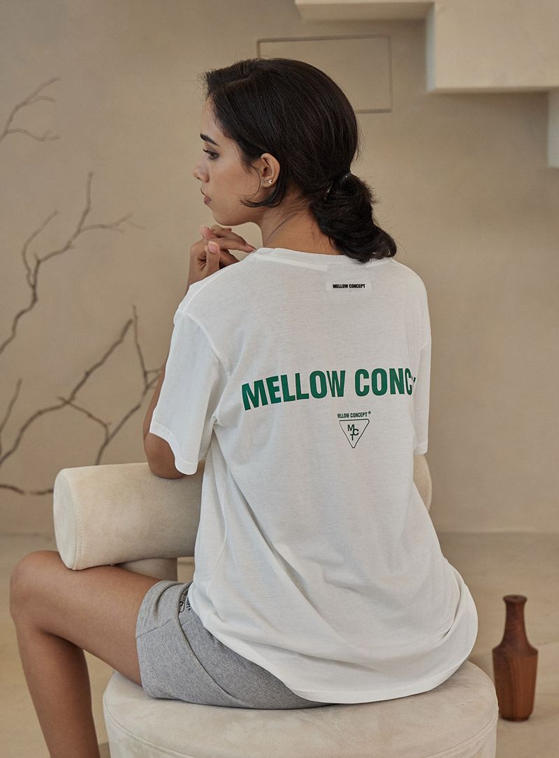 MCT W21 White concept loose T-shirts