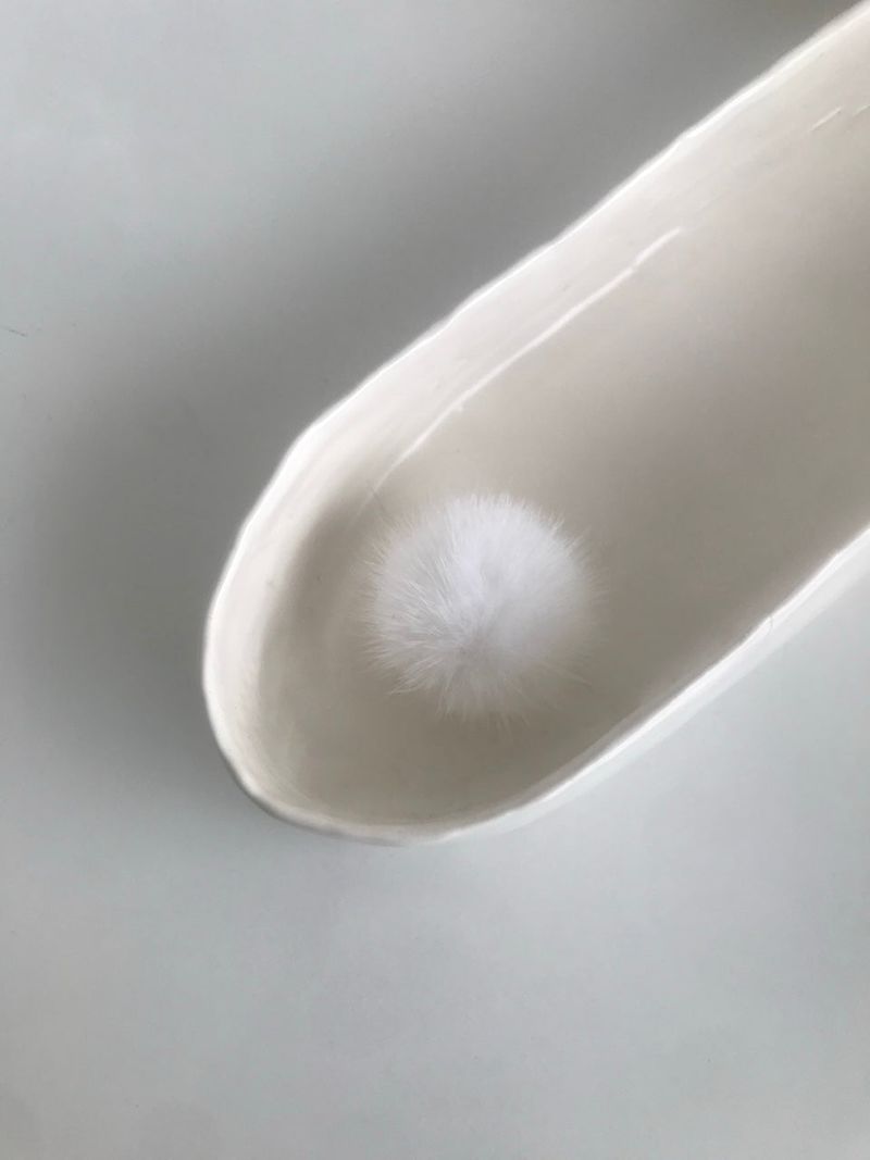 Orb（オーアルビー）の「[MADE] Snow flake tok (ivory)（Smartphone Accessories）」