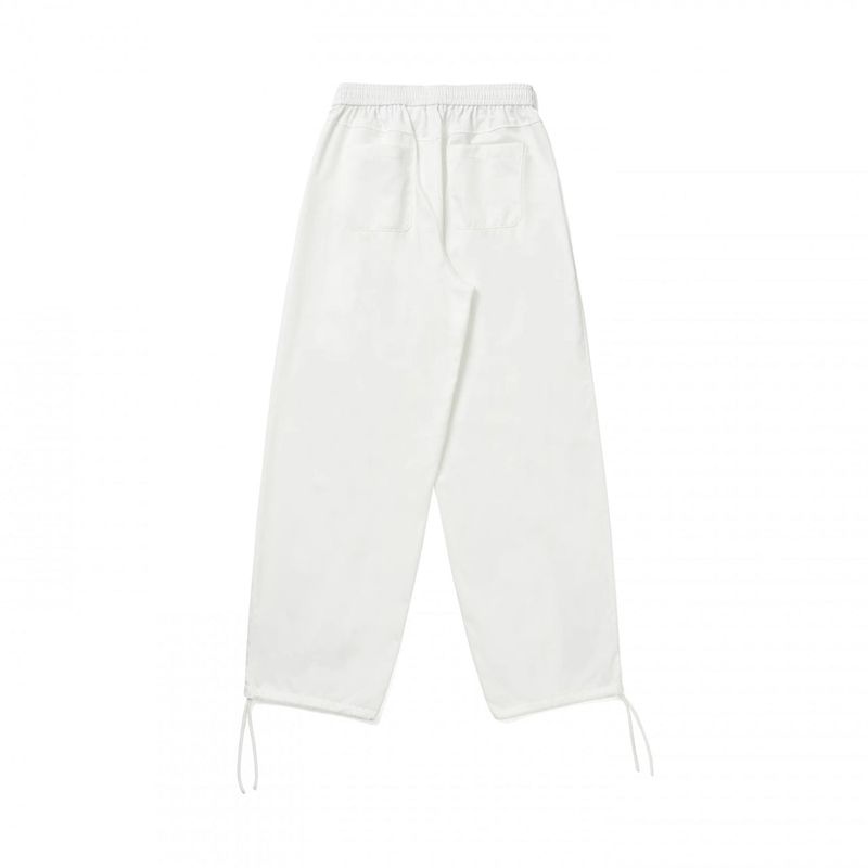 GLOSS WHITE TRAINIG PANTS