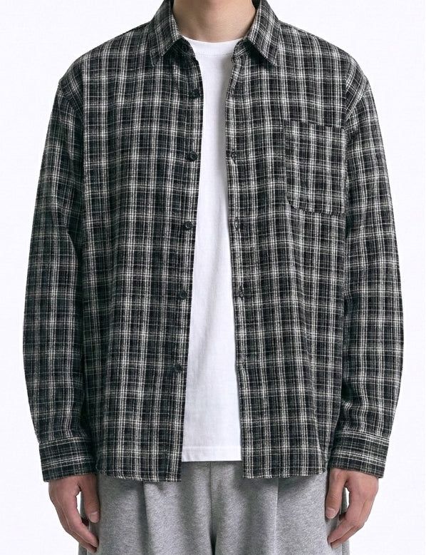 Daily Casual Check Shirt