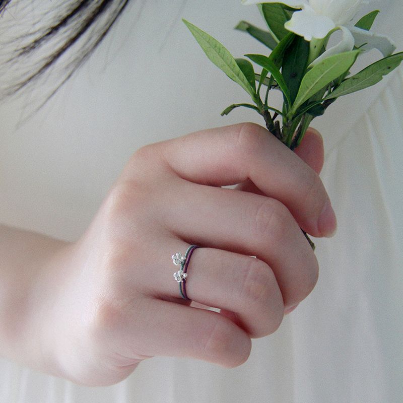 [CCNMADE] Plumeria Ring (5color)