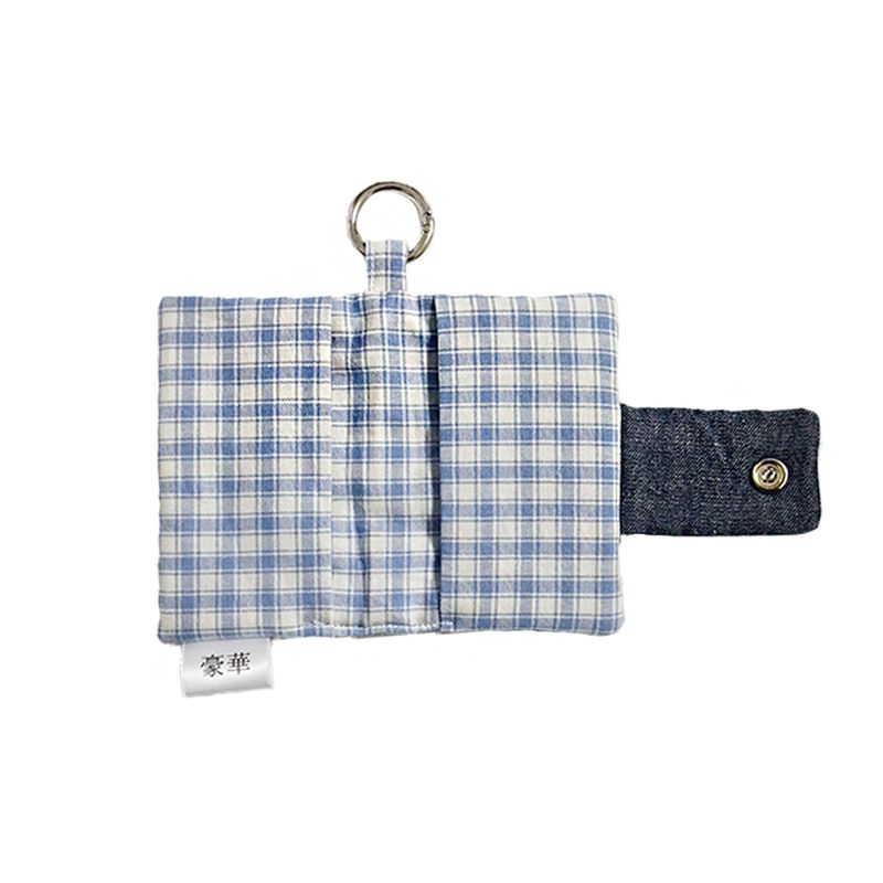 Denim Patch Card Wallet