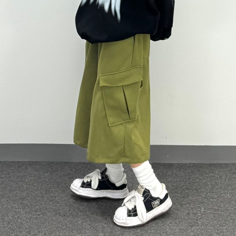 PEARCLAN(ペアクラン)の「diagonal cargo bermuda pants(Pants)」