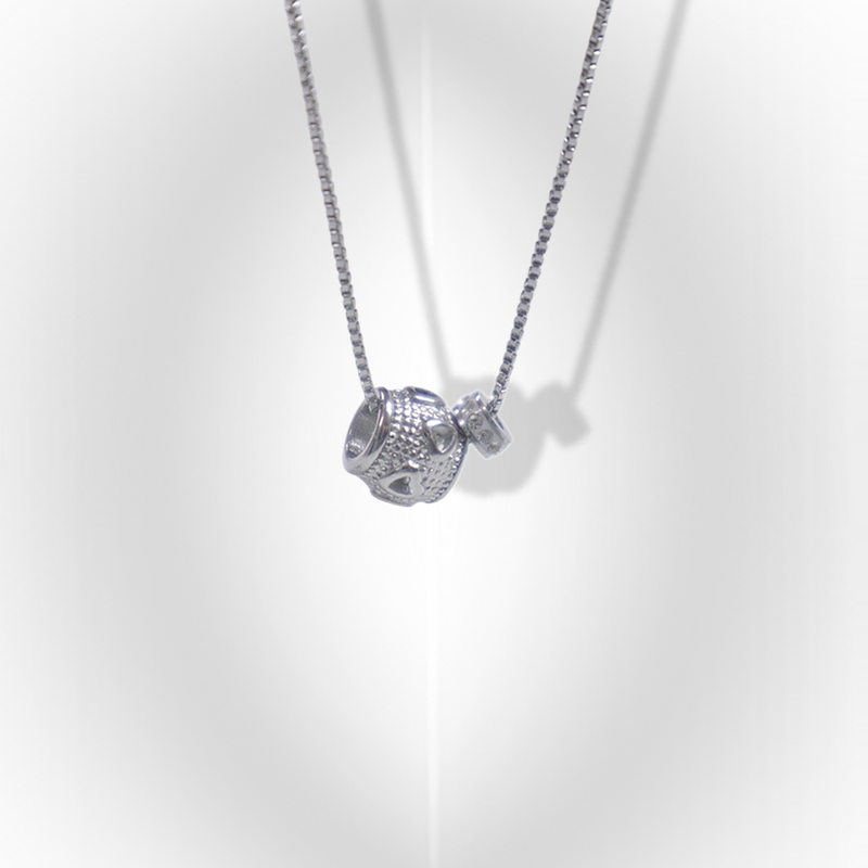 RUNARING（ルナリング）の「metal heart ball necklace（Accessories）」
