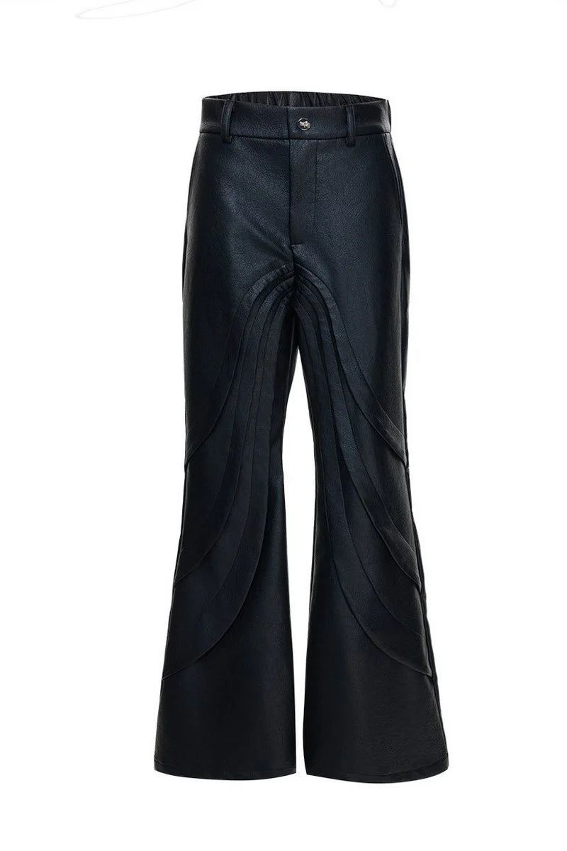 Argue Cultureの「Cracked Flared Leather Pants(Pants)」
