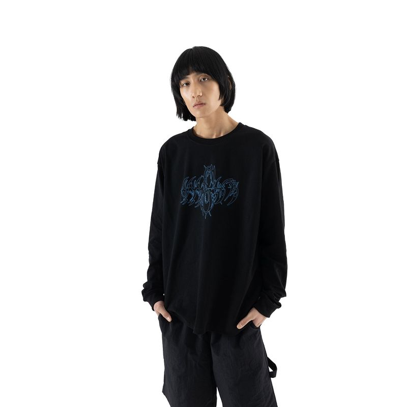 METAL LOGO SLEEVE MSHLS003-BK