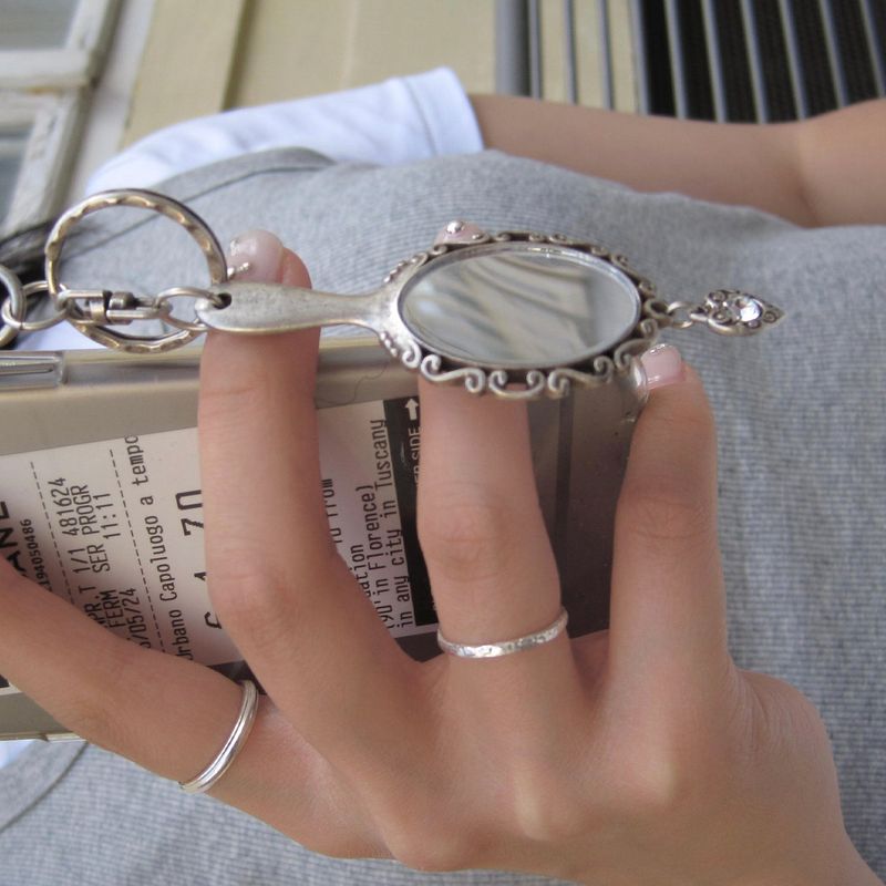 mirror keyring