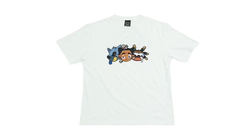 basecream（ベースクリーム）の「BC×SYNO フェイスTシャツ（トップス）」