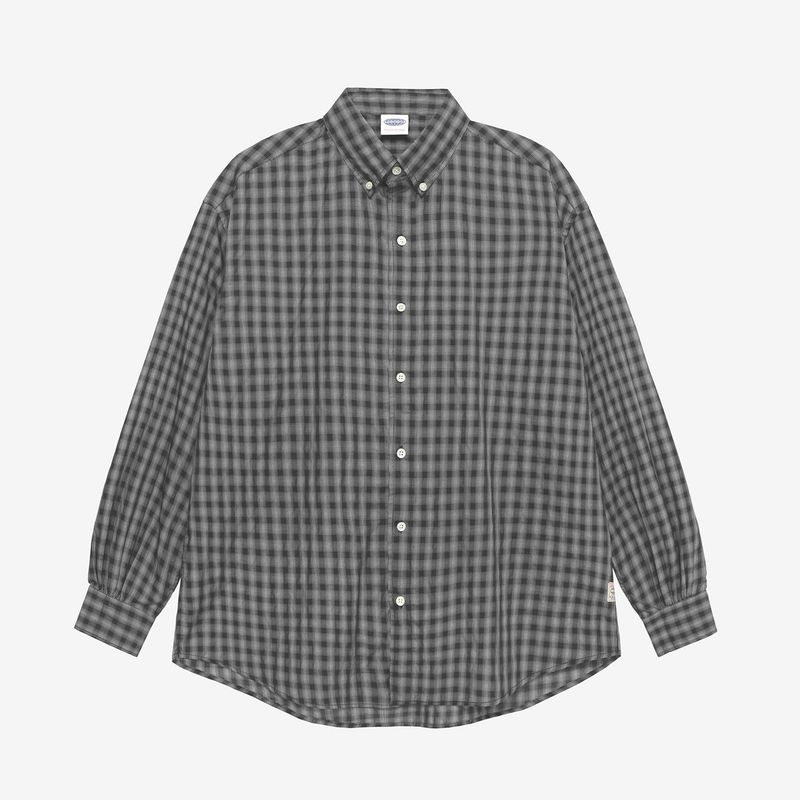 PARAGRAPH（パラグラフ）の「シャーリング ボリューム チェック シャツ（トップス）」