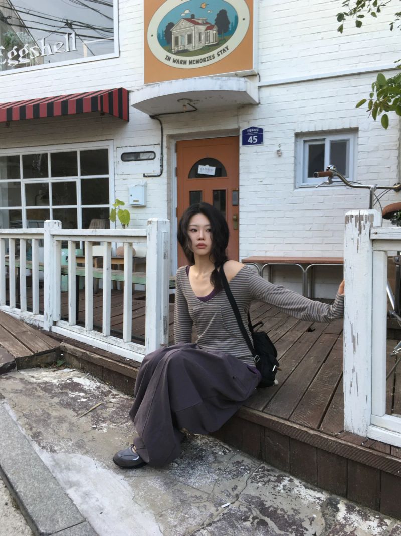 Line Wide Pants