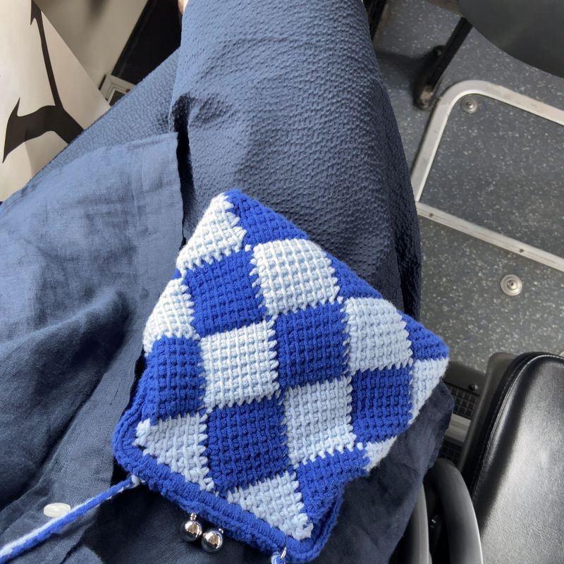[MADE] Étang Waffle Bag | Cobalt Blue