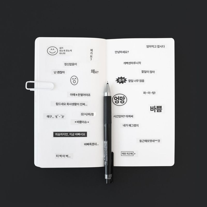 oab busy pack / scrap sticker set