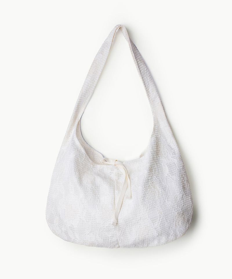Floral Day Bag - Ivory