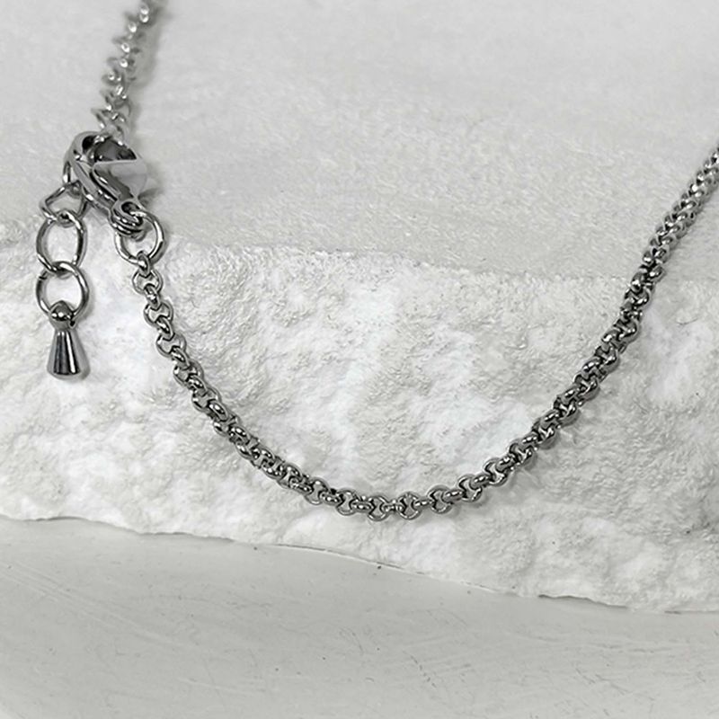 ss-HYPER MICRO bullet necklace_silver