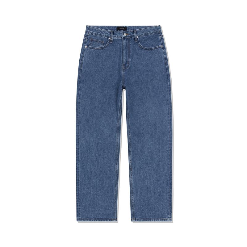 Signature Stud Regular Fit Denim Pants Indigo