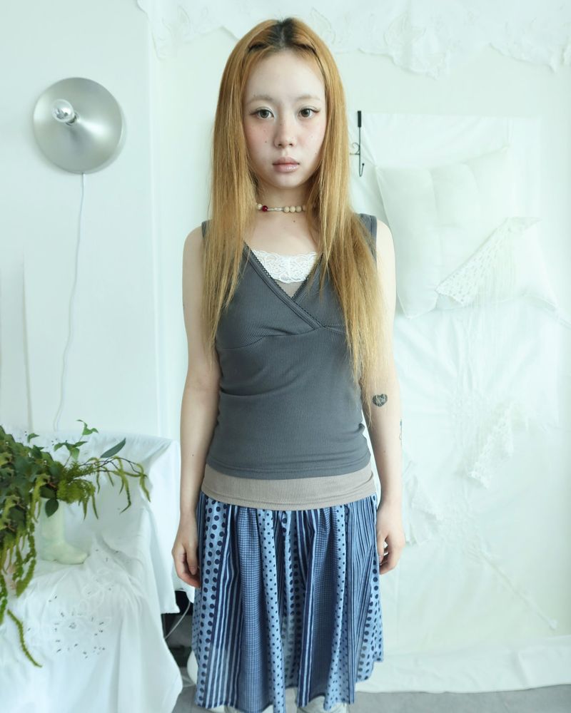 MORE LACE STRAP CAMI