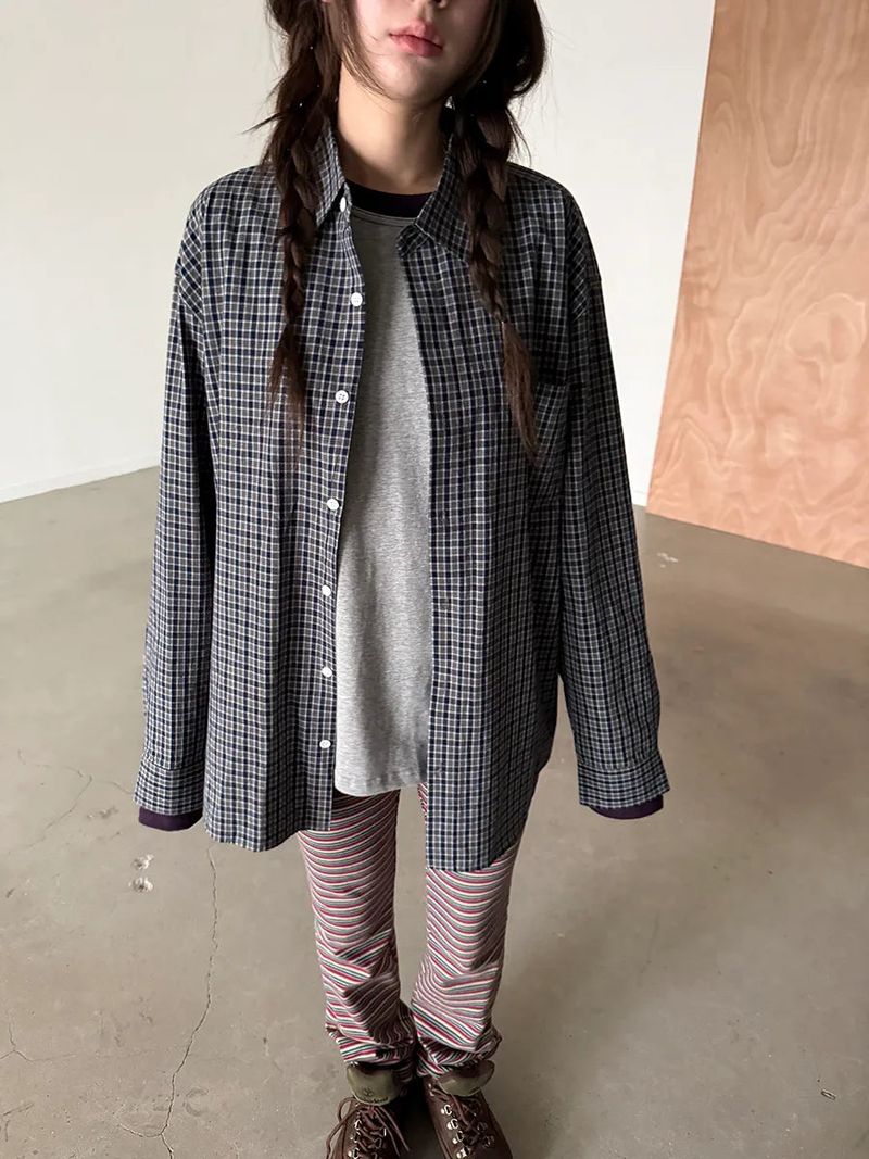 cosy check shirt