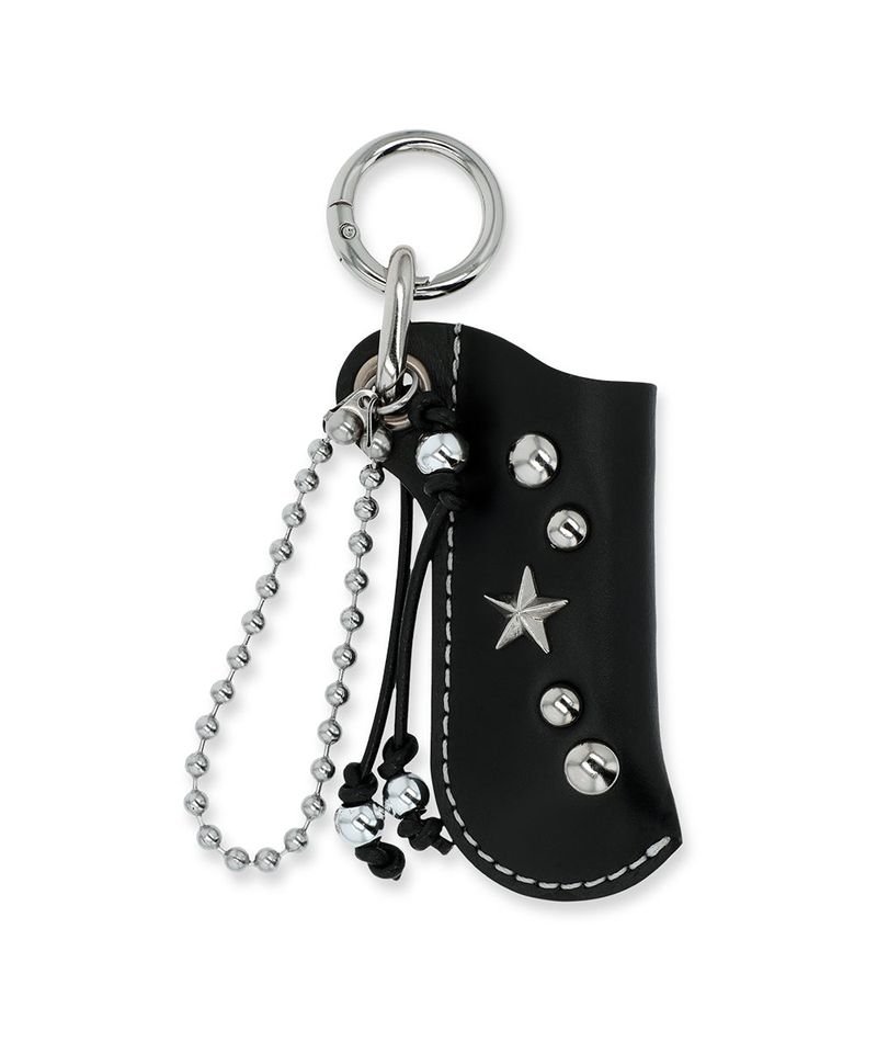 PIERCING LEATHER LIGHTER CASE