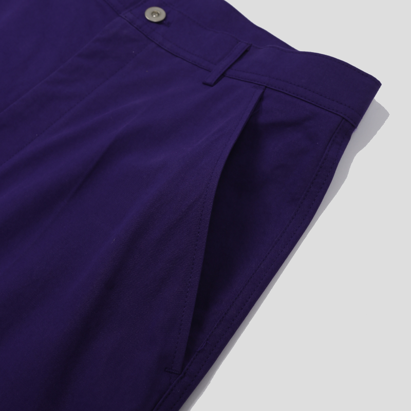cotton wide chino pants