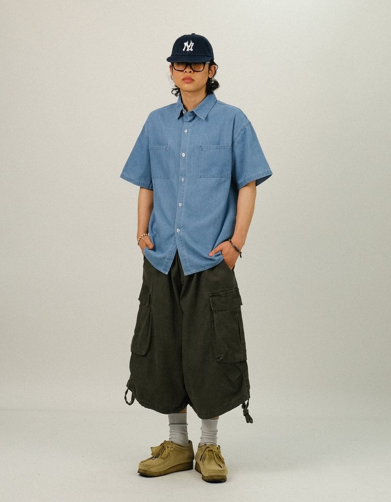 DE Vintage Cargo Bermuda Pants