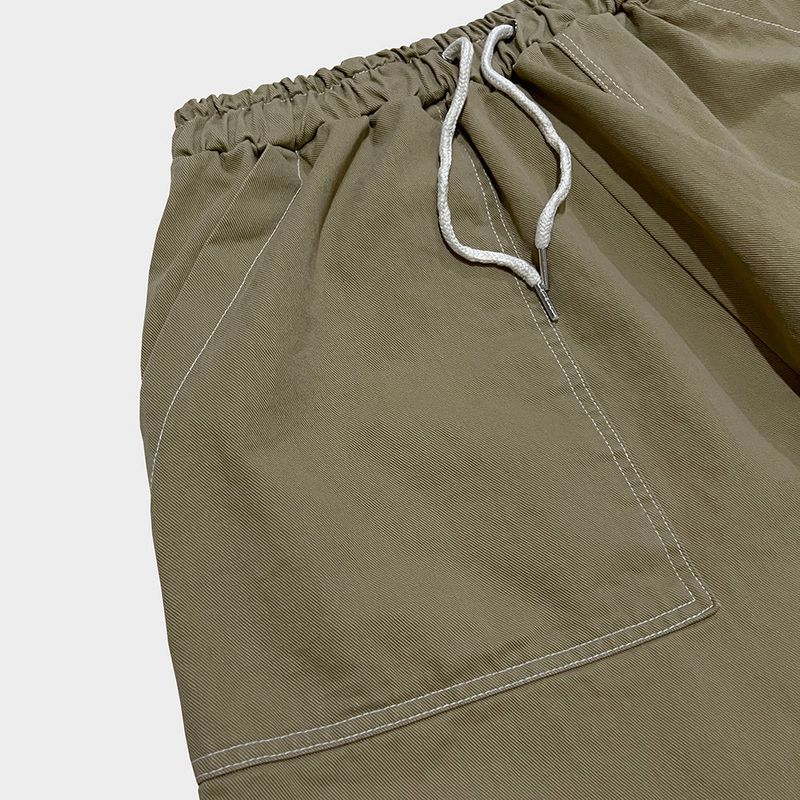 bio jacquard pocket shorts_beige