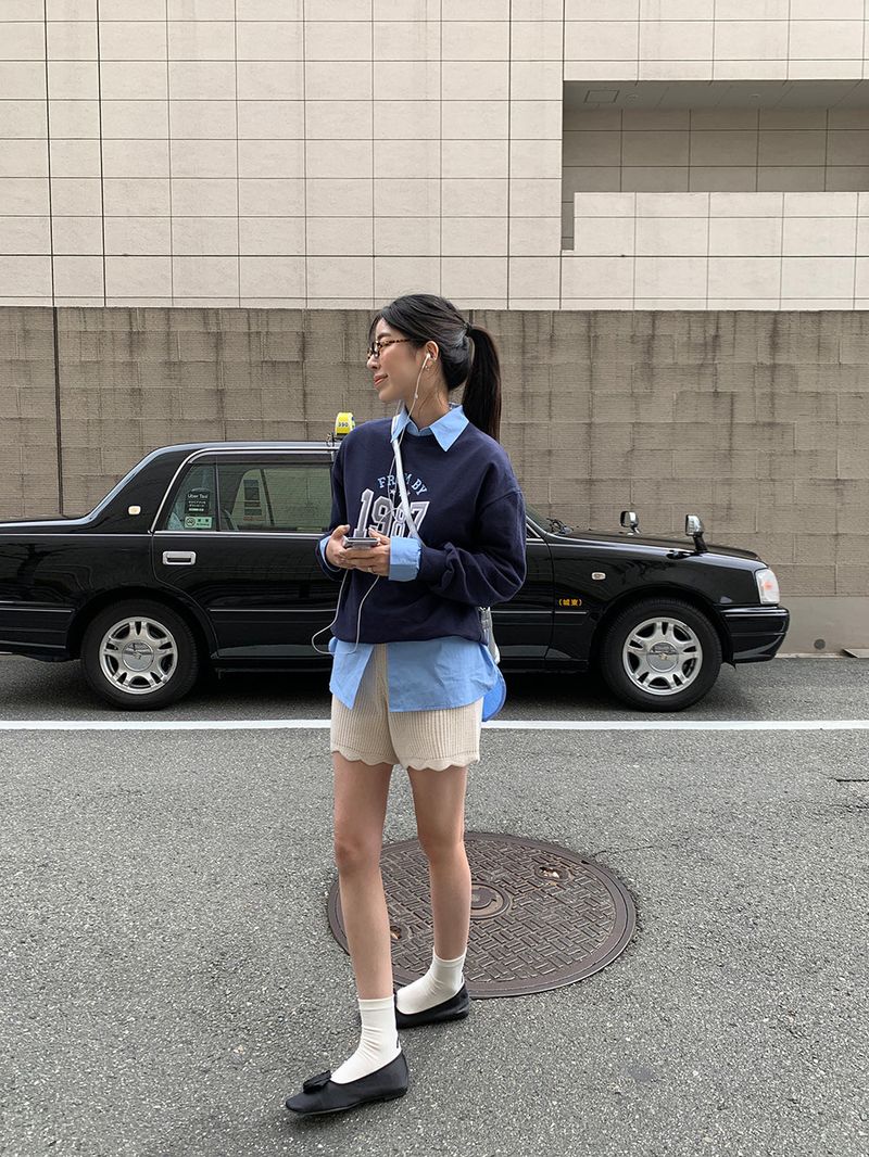 [MADE] Tiber Knit Banded Short Pants