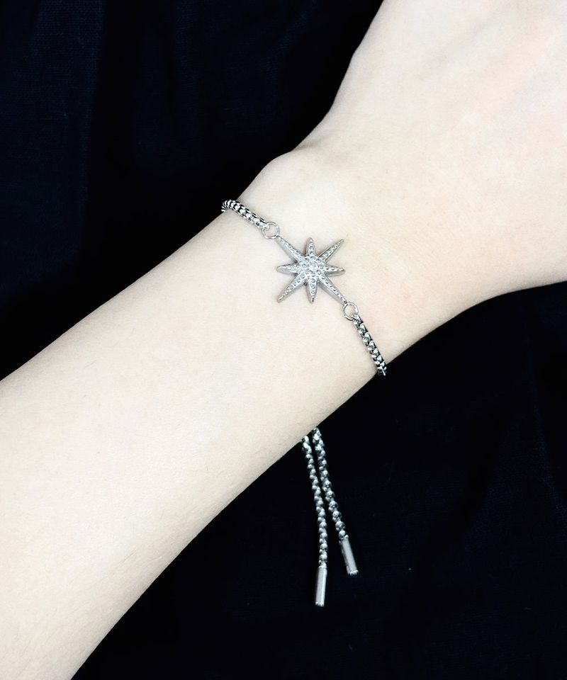 Adamdree（アダムドリー）の「スパークキュービックチェーンブレスレット（アクセサリー）」