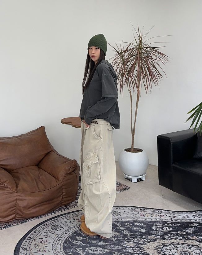 Lual Layered Pig Hoodie