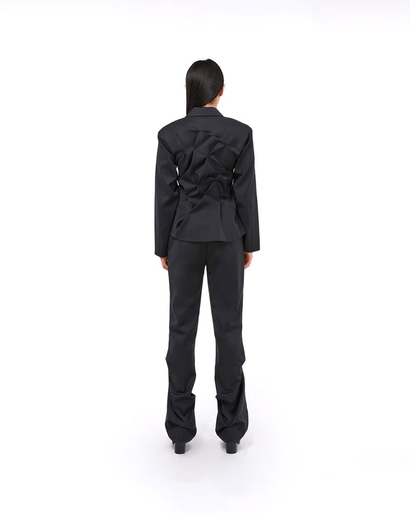 DOZI - Slim Trousers _ Black