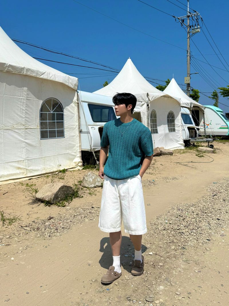 Goat burmuda pants
