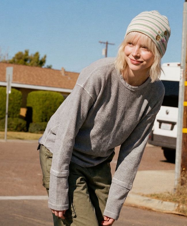 26SS★ Welldone Waffle Long Sleeve