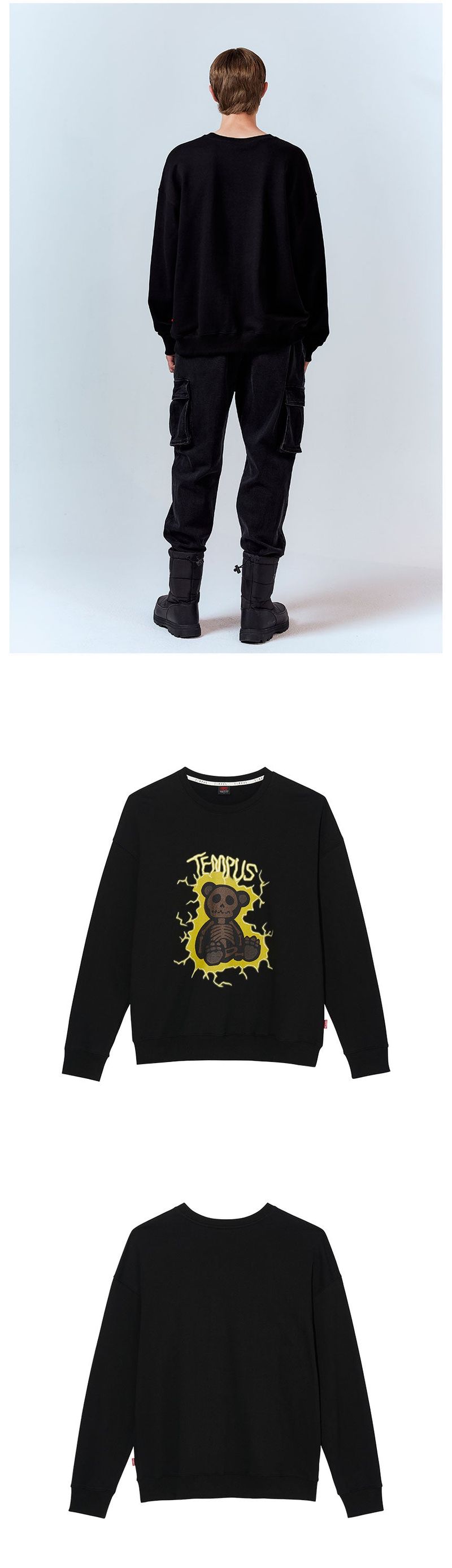 THUNDERBOLT SWEATSHIRTS [BLACK]