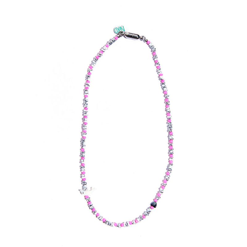 NiRO.SERENDIPITY（ニロ）の「HOT PiNK BEADS DOLPHiN CHOKER（Accessories）」