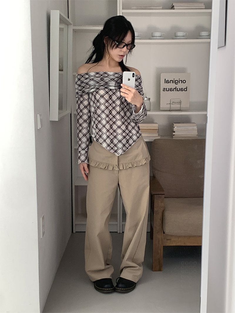 FRILL PANTS (2C)
