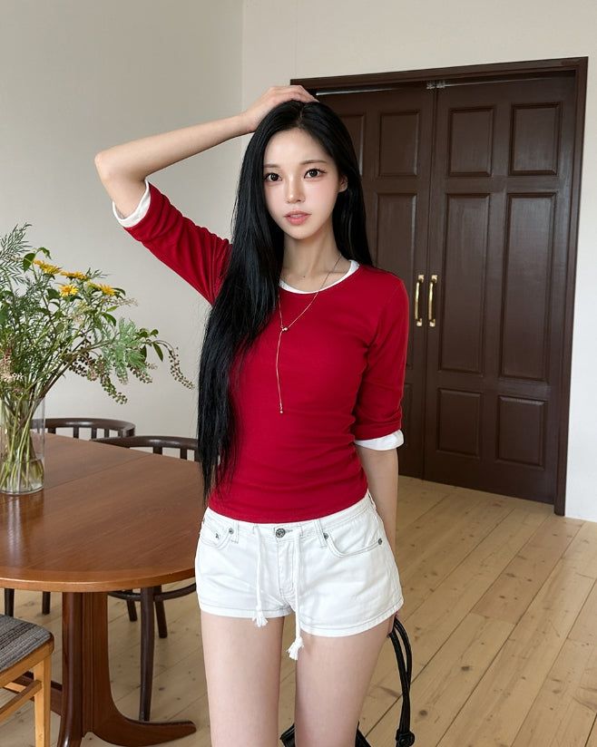 Menin Rope String Low Shorts