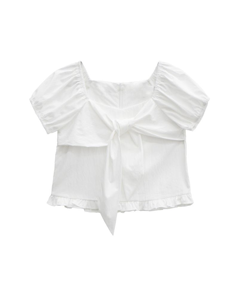 FLOATING RIBBON BLOUSE