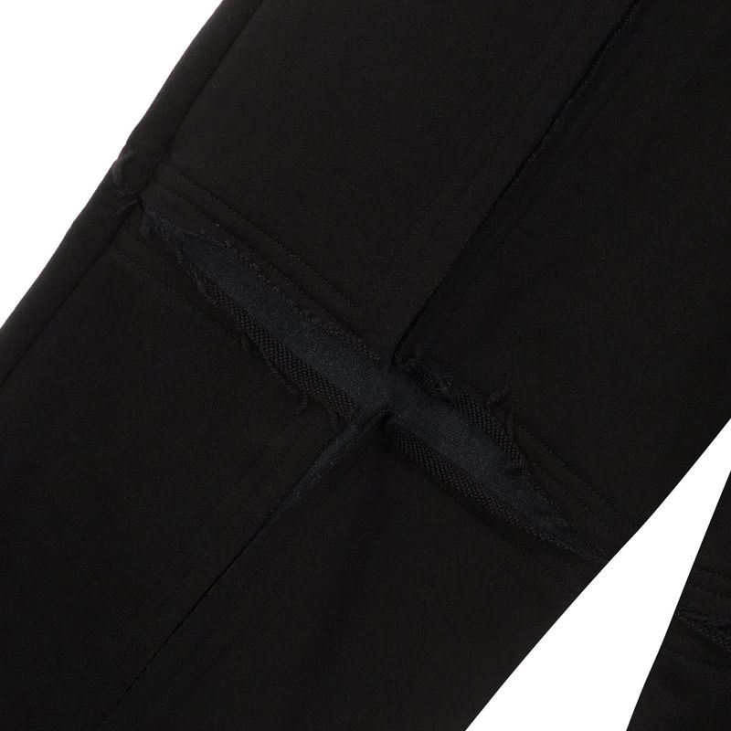 [ULKIN] Cross Low-Edge Sweat Pants_Black