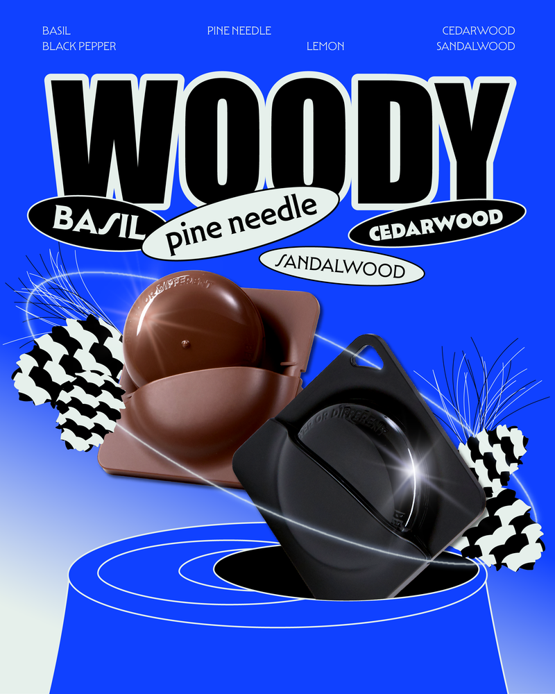 BorD Keychain Perfume Brown Set - Woody
