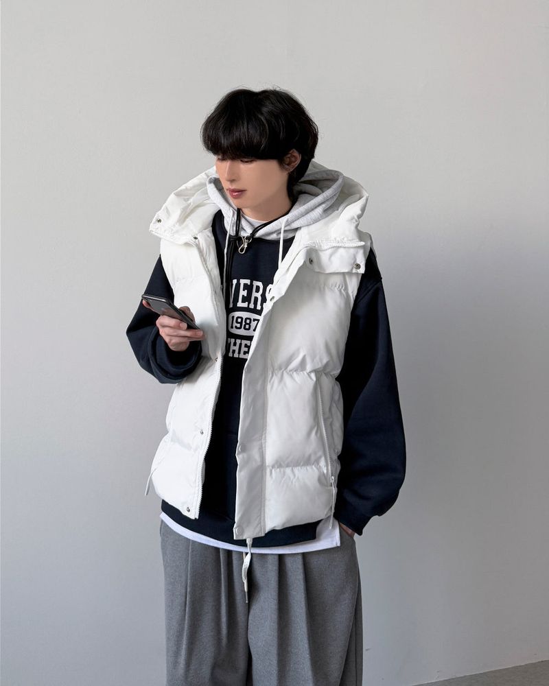 Eyes Two-Tone Over Hoodie
